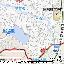 埼玉県所沢市久米29-13周辺の地図