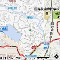 埼玉県所沢市久米2885-1周辺の地図