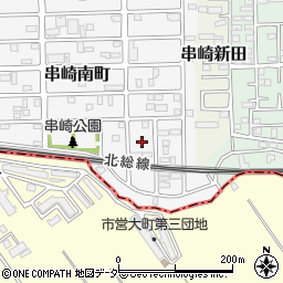 千葉県松戸市串崎南町169周辺の地図