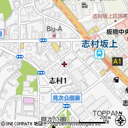 アースサポート志村周辺の地図