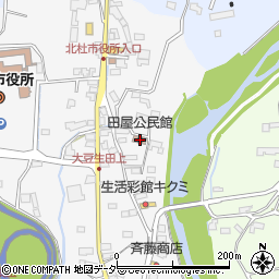 田屋公民館周辺の地図