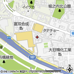 江北ゴム製作所第一工場周辺の地図