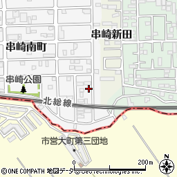 千葉県松戸市串崎南町152周辺の地図