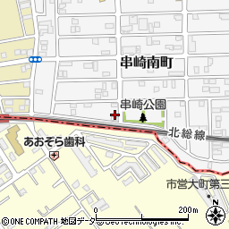 千葉県松戸市串崎南町194周辺の地図