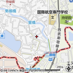 埼玉県所沢市久米45-6周辺の地図