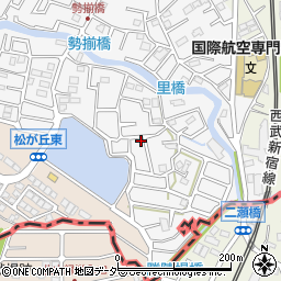 埼玉県所沢市久米29周辺の地図