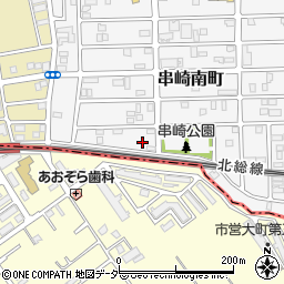 千葉県松戸市串崎南町197周辺の地図