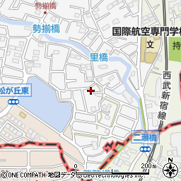 埼玉県所沢市久米2885-5周辺の地図
