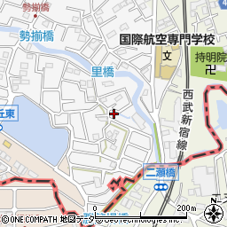 埼玉県所沢市久米45周辺の地図