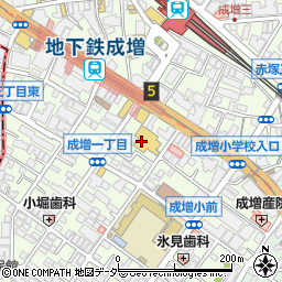 マルエツ成増南口店周辺の地図