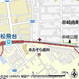千葉県松戸市串崎南町215周辺の地図