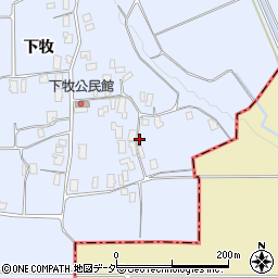長野県伊那市西春近下牧9198-1周辺の地図