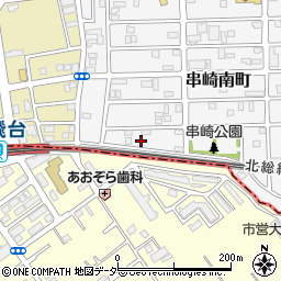 千葉県松戸市串崎南町206周辺の地図