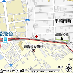 千葉県松戸市串崎南町211周辺の地図