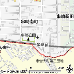 千葉県松戸市串崎南町183-2周辺の地図