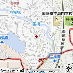 埼玉県所沢市久米2885-3周辺の地図