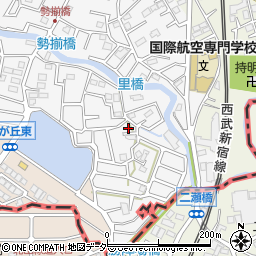 埼玉県所沢市久米2885-10周辺の地図
