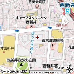 西新井レコシティデンタルクリニック周辺の地図