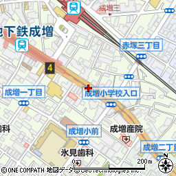 成増駅前周辺の地図