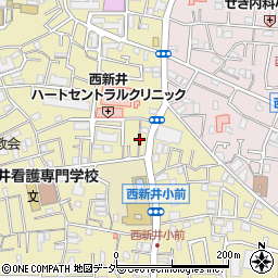 東京都足立区西新井本町1丁目1周辺の地図