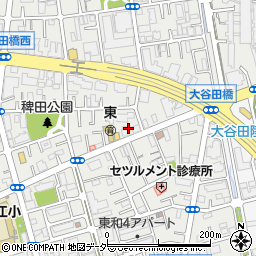 まづいや東和店周辺の地図