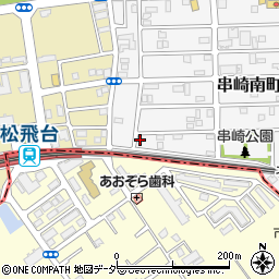 千葉県松戸市串崎南町214周辺の地図