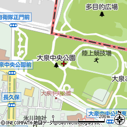 都立大泉中央公園トイレ２周辺の地図