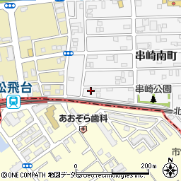 千葉県松戸市串崎南町210周辺の地図