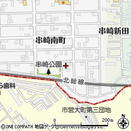 千葉県松戸市串崎南町183-10周辺の地図