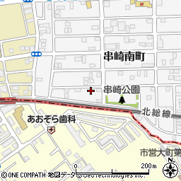 千葉県松戸市串崎南町196周辺の地図