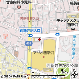 東京都足立区西新井栄町1丁目22-13周辺の地図