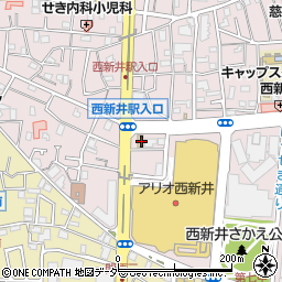 東京都足立区西新井栄町1丁目22-6周辺の地図