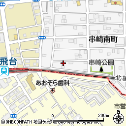 千葉県松戸市串崎南町208周辺の地図