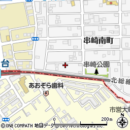 千葉県松戸市串崎南町203周辺の地図