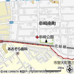 千葉県松戸市串崎南町193周辺の地図