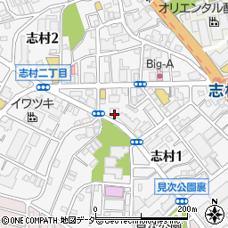 東京都板橋区志村1丁目34-9周辺の地図