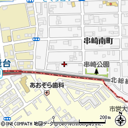 千葉県松戸市串崎南町204周辺の地図