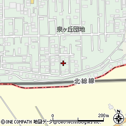 千葉県松戸市松飛台596周辺の地図