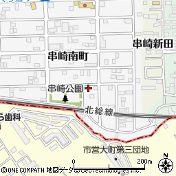 千葉県松戸市串崎南町183-1周辺の地図