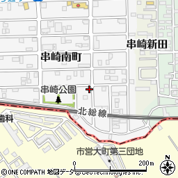 千葉県松戸市串崎南町182周辺の地図