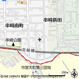 千葉県松戸市串崎南町151周辺の地図