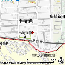 千葉県松戸市串崎南町183-11周辺の地図