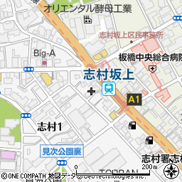 東京都板橋区志村1丁目14-2周辺の地図