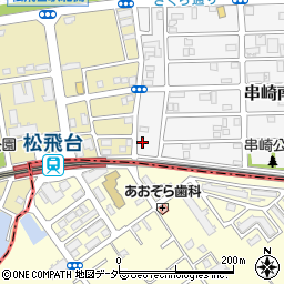 千葉県松戸市串崎南町226周辺の地図