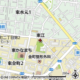 東江幼稚園周辺の地図