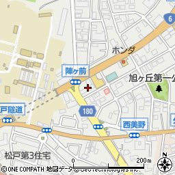 浅野商事株式会社　松戸営業所周辺の地図