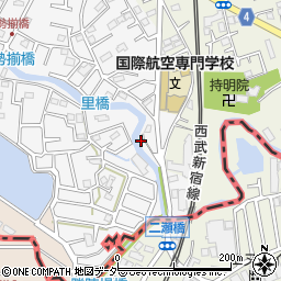 埼玉県所沢市久米342周辺の地図