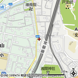 千葉県松戸市松戸1663周辺の地図