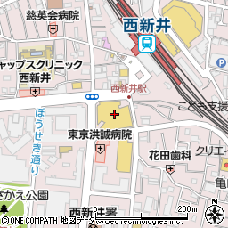 パソコン教室わかるとできるパサージオ西新井校周辺の地図