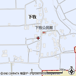 長野県伊那市西春近下牧9143-6周辺の地図